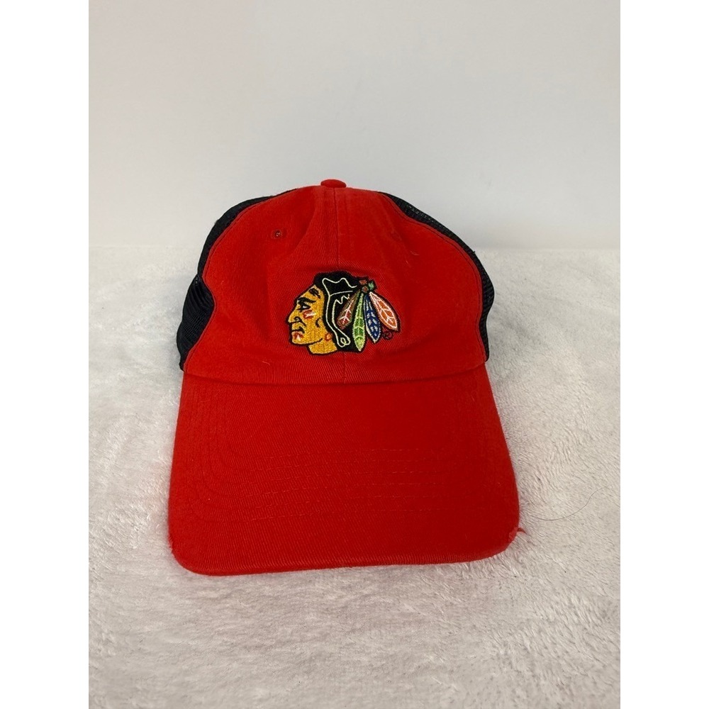 Chicago Blackhawks NHL Red Trucker Hat Bud Light‎ Promo Kick10 Pro Gear